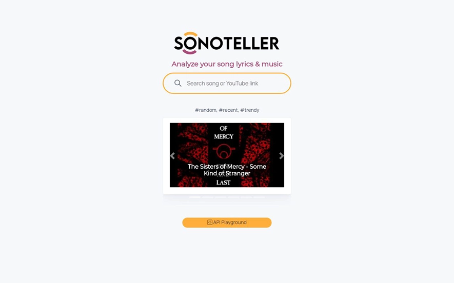 Sonoteller AI