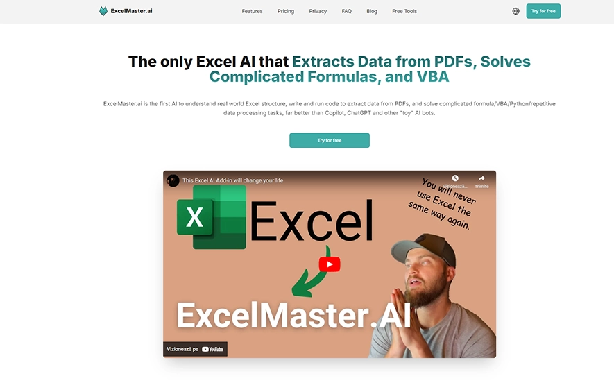 ExcelMaster AI