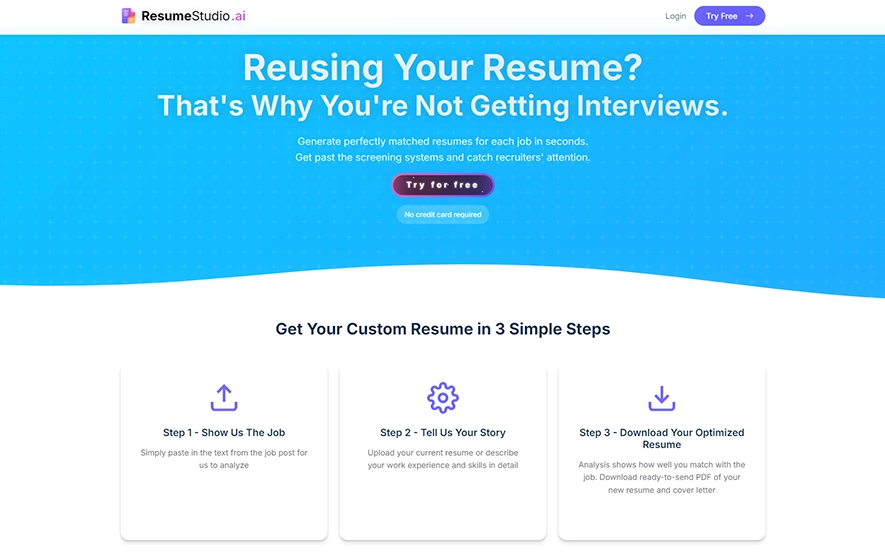 ResumeStudio AI